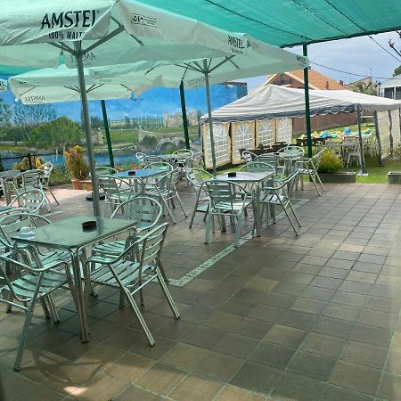 Hostal Restaurante Rio Ubierna Quintanilla-Vivar Dış mekan fotoğraf