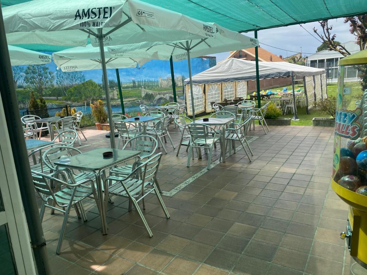 Hostal Restaurante Rio Ubierna Quintanilla-Vivar Dış mekan fotoğraf